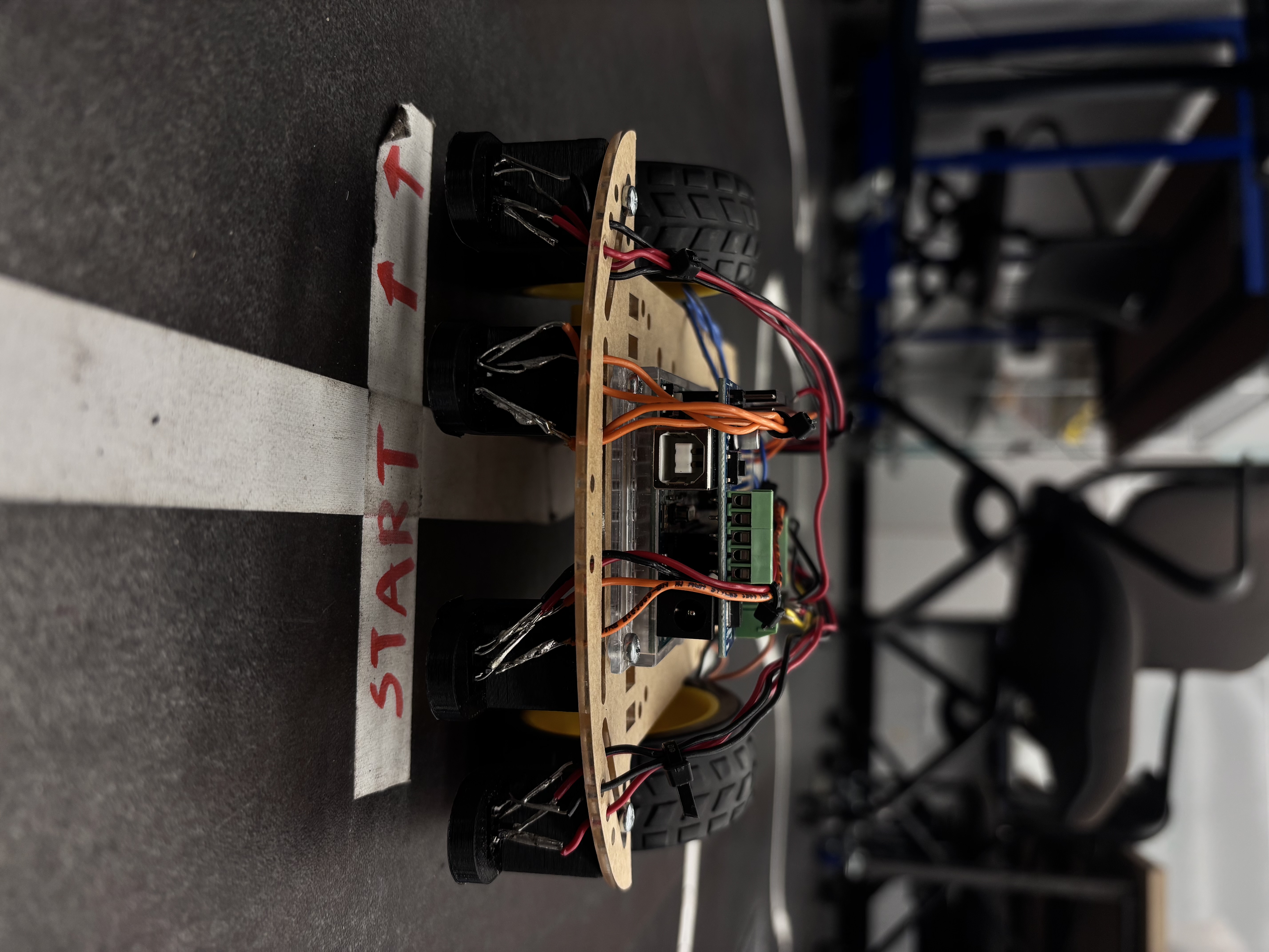 Line Sensing Robot